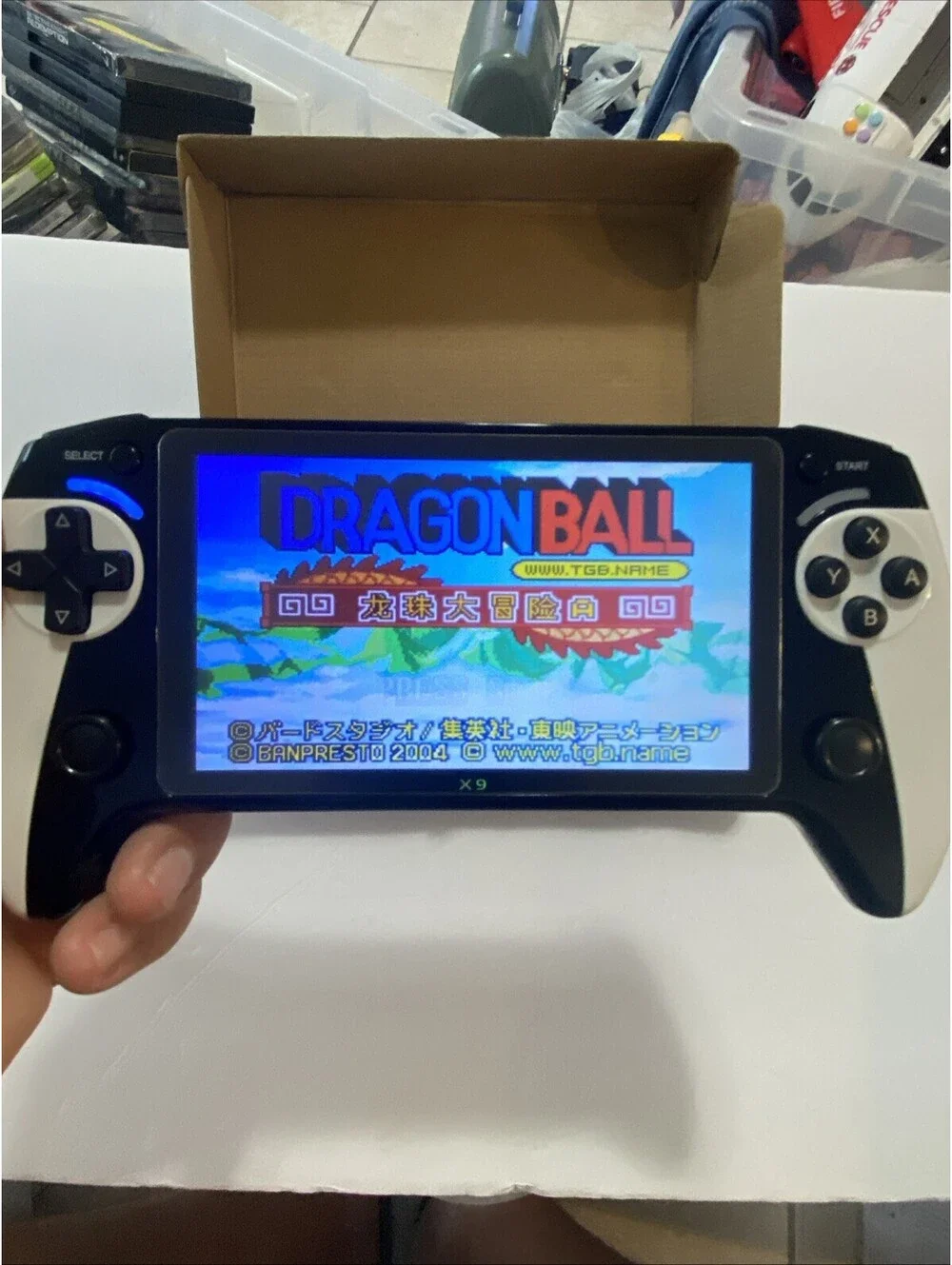Saker Plus X9 (or X9 Retro Handheld Game Console) New Open Box
